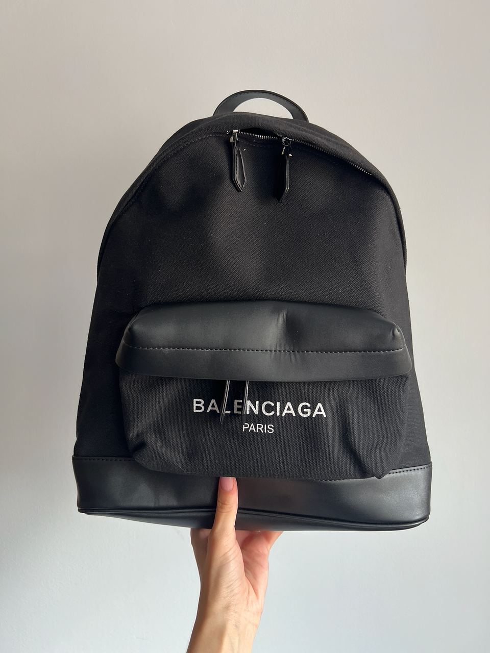 Balenciaga Everyday Backpack Black Textile - 3