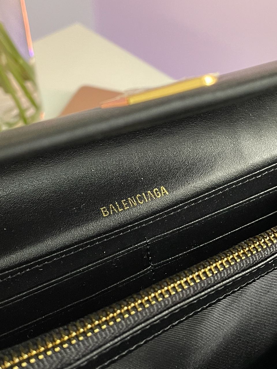 Balenciaga Hourglass Continental Wallet - 13