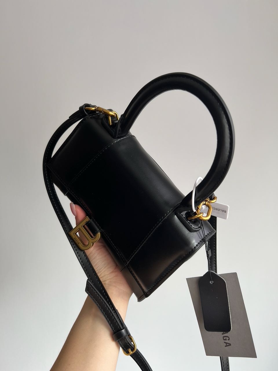 Balenciaga Hourglass New Black Gold - 3