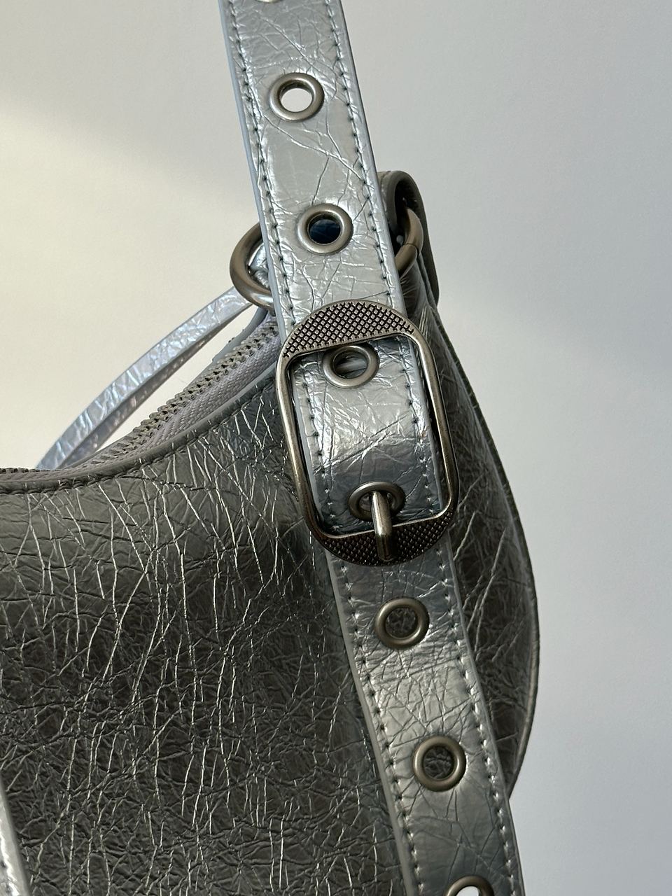 Balenciaga Le Cagole XS Shoulder Bag Silver - 5