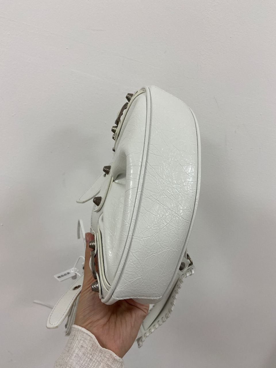 Balenciaga Le Cagole XS Shoulder Bag White - 19