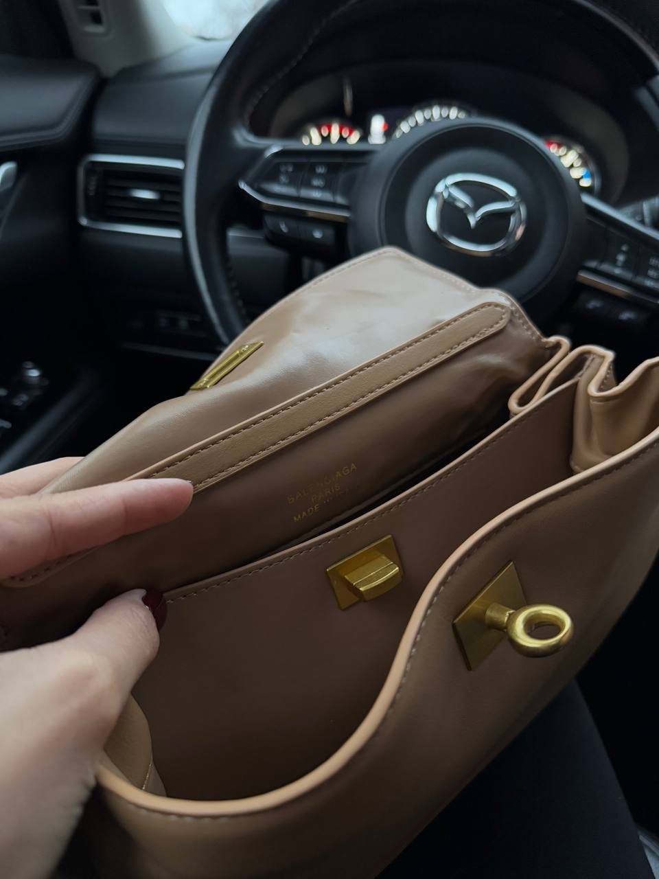 Balenciaga Rodeo Beige/Gold - 5