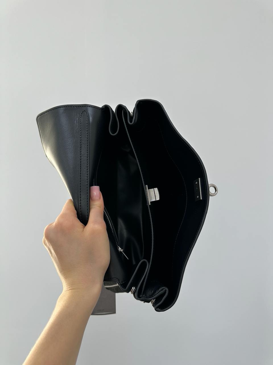 Balenciaga Rodeo Black Suede/Silver Hardware - 12