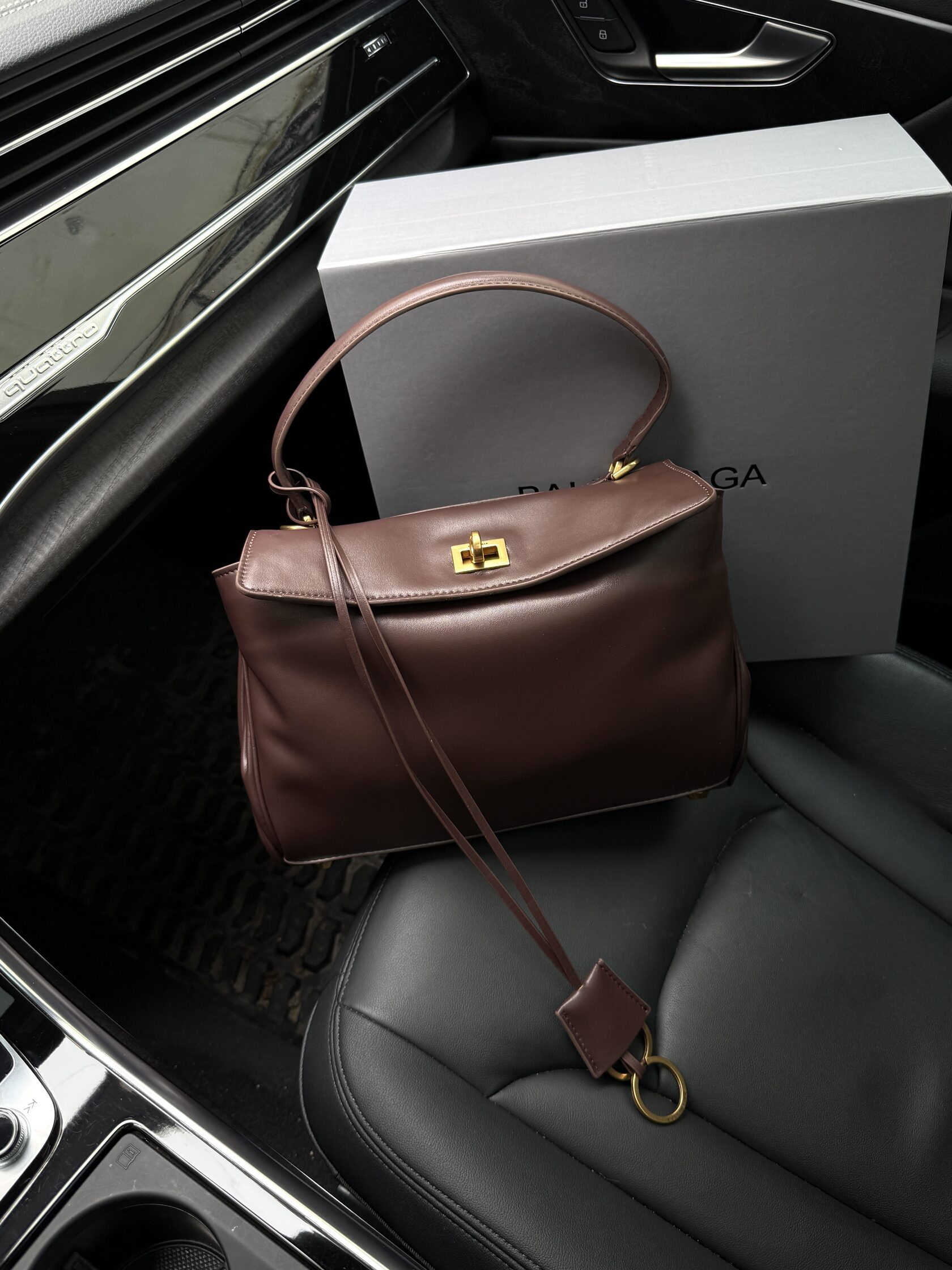 Balenciaga Rodeo Brown/Gold - 12