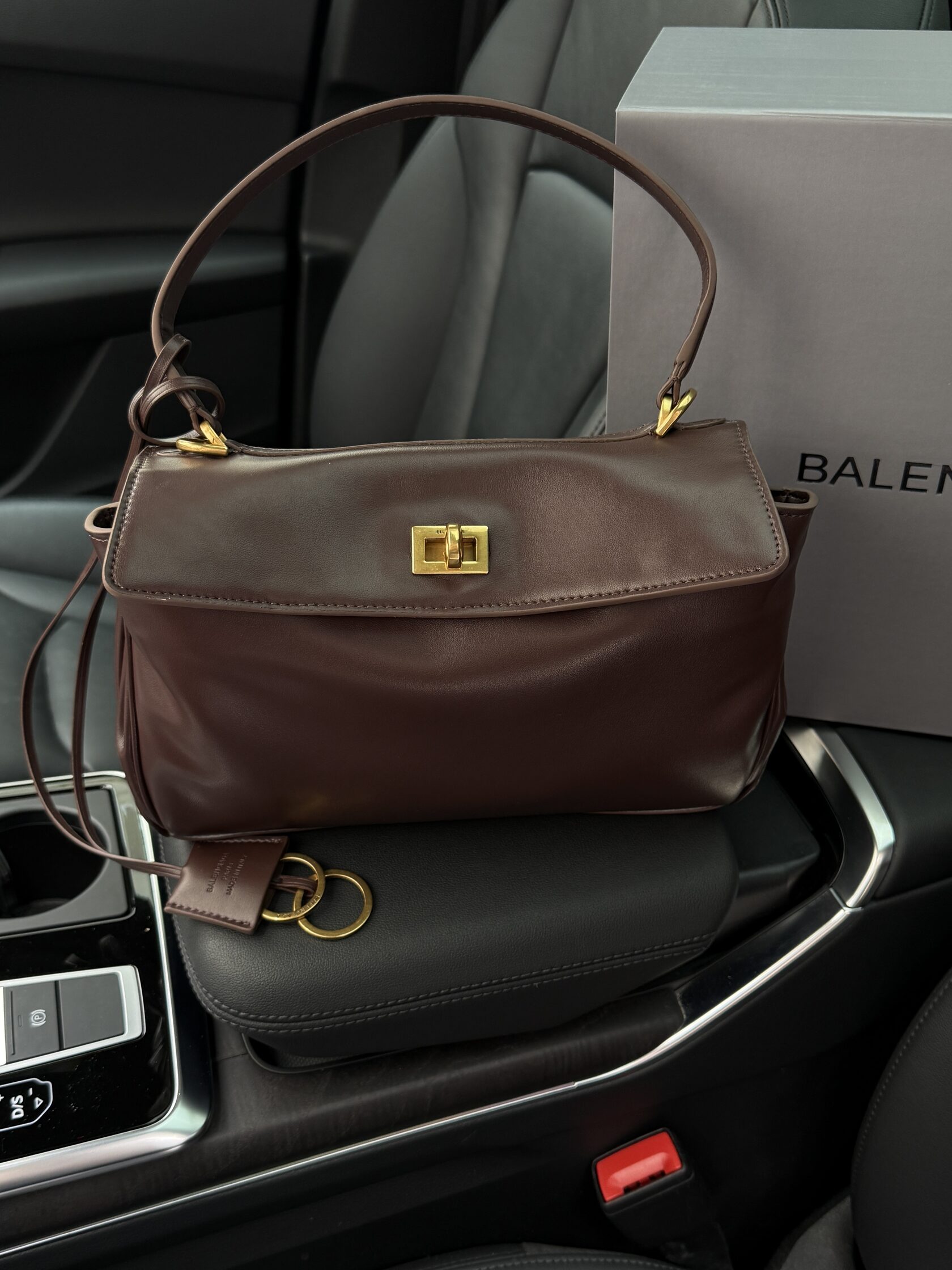 Balenciaga Rodeo Brown/Gold - 14