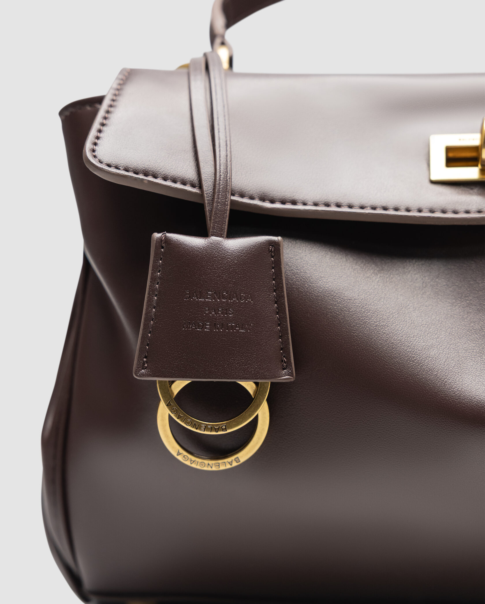 Balenciaga Rodeo Brown/Gold - 20