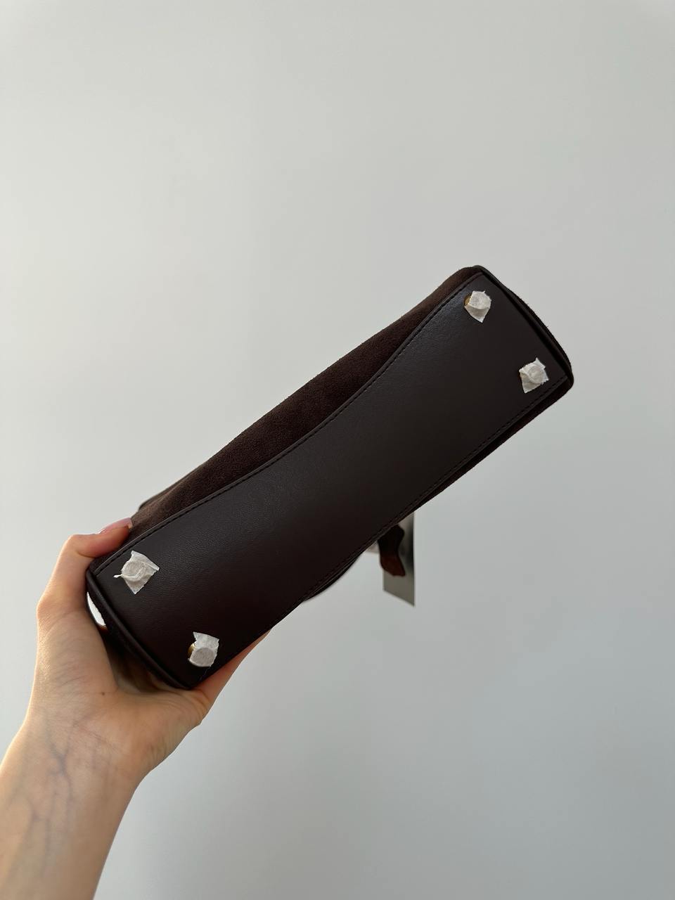 Balenciaga Rodeo Brown Suede/Gold Hardware - 12