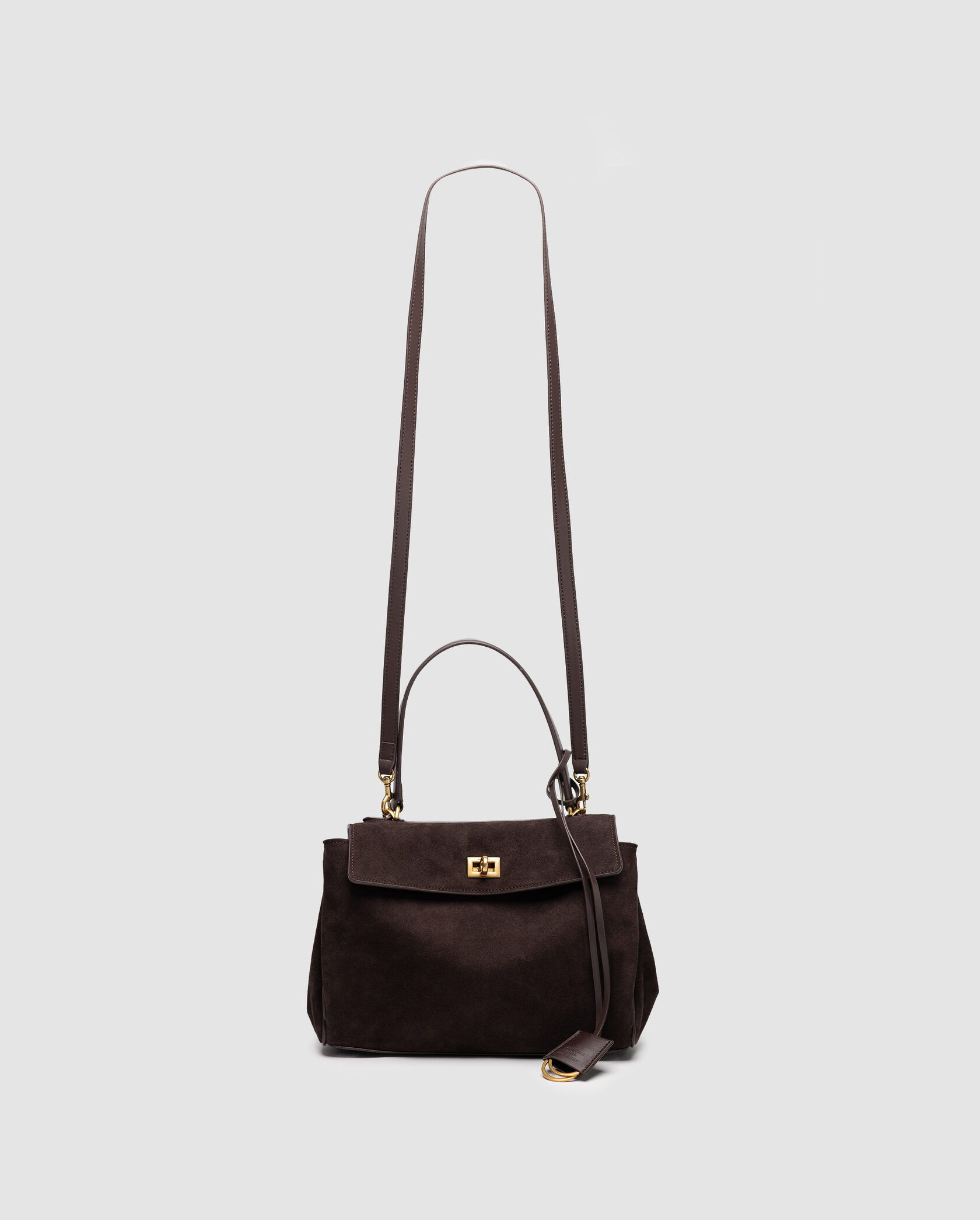 Balenciaga Rodeo Brown Suede/Gold Hardware - 2