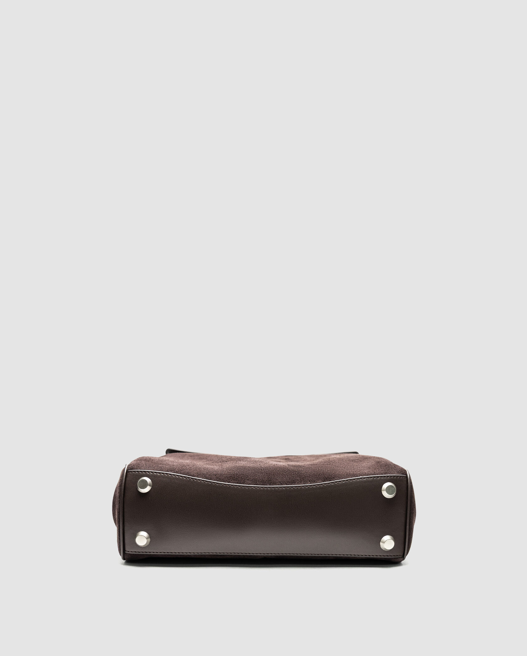 Balenciaga Rodeo Brown Suede/Silver Hardware - 22