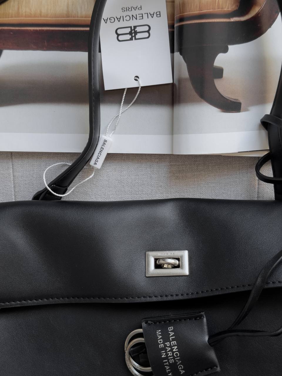 Balenciaga Rodeo Large Black/Silver - 6