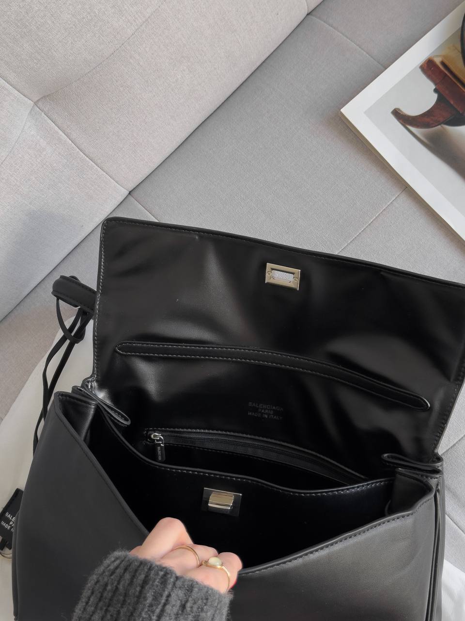 Balenciaga Rodeo Large Black/Silver - 9
