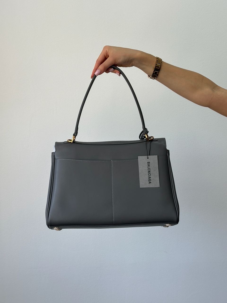 Balenciaga Rodeo Large Grey/Gold - 8