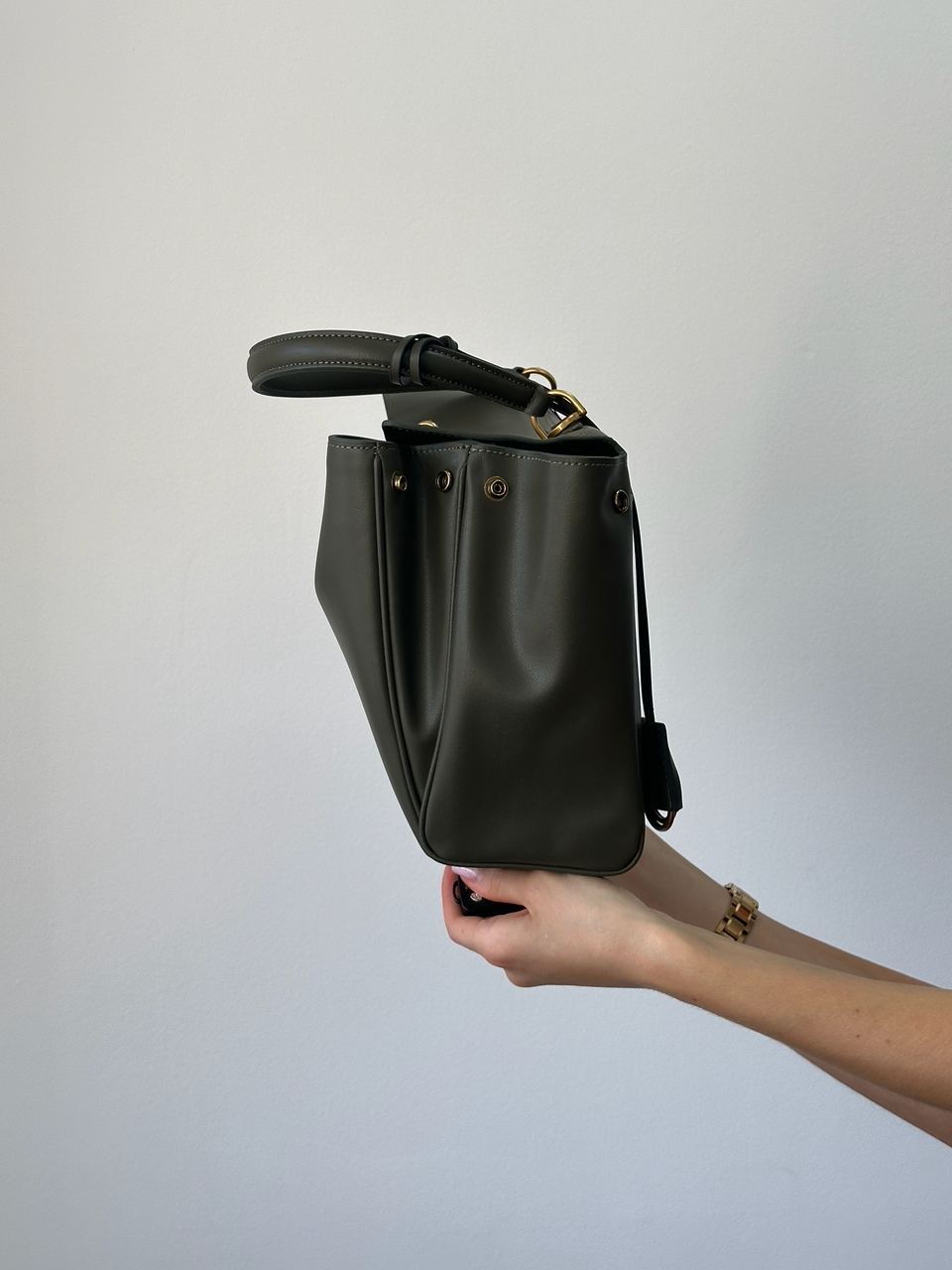 Balenciaga Rodeo Large Olive/Gold - 6