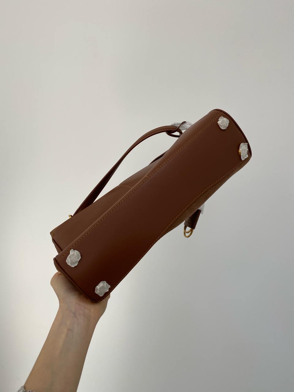 Balenciaga Rodeo Large Suede Brown/Gold Hardware - 10