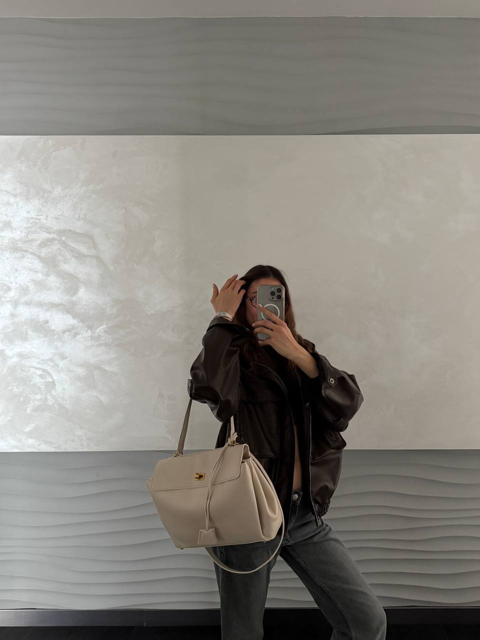 Balenciaga Rodeo Large White/Gold - 4