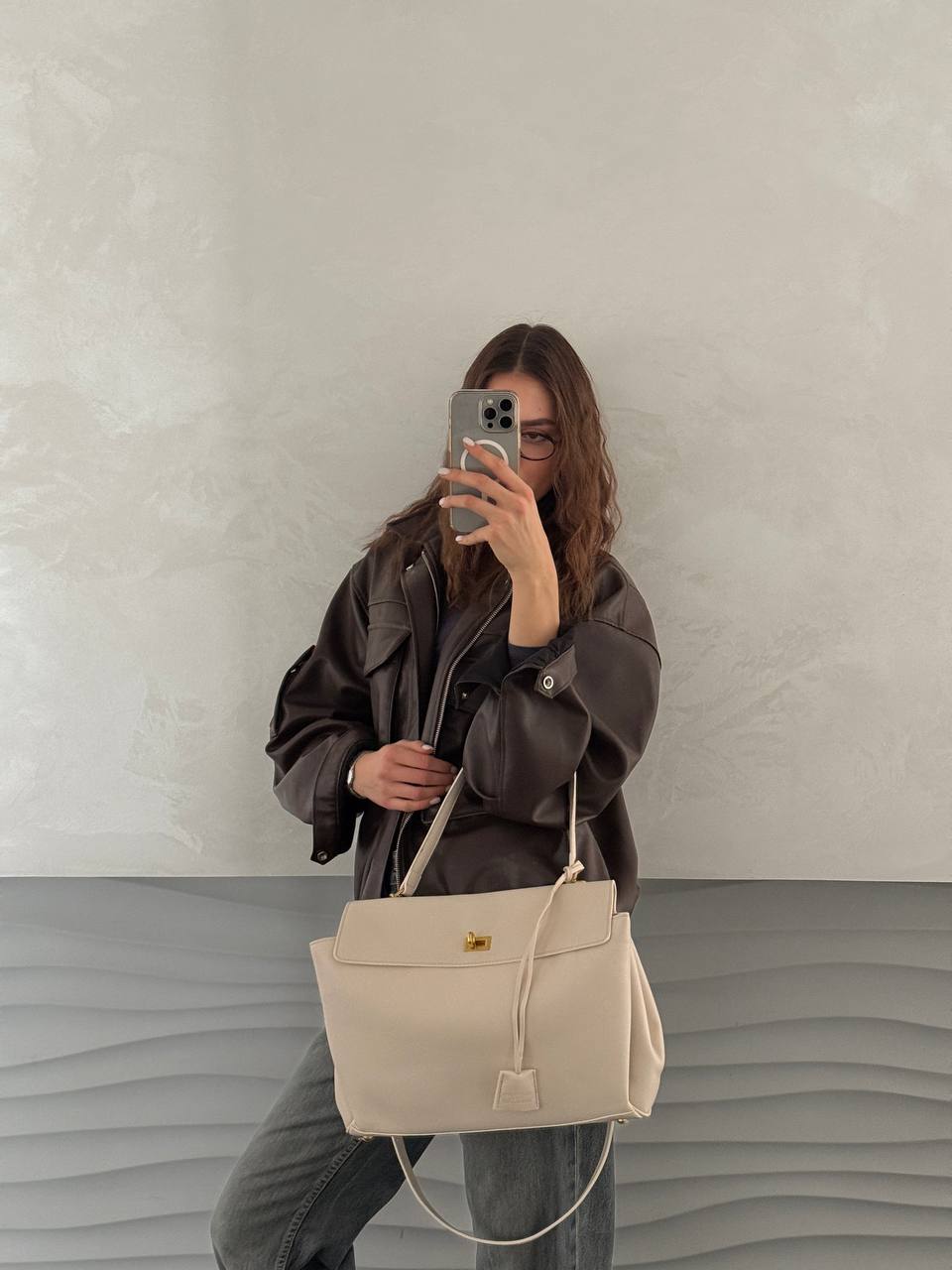 Balenciaga Rodeo Large White/Gold - 6