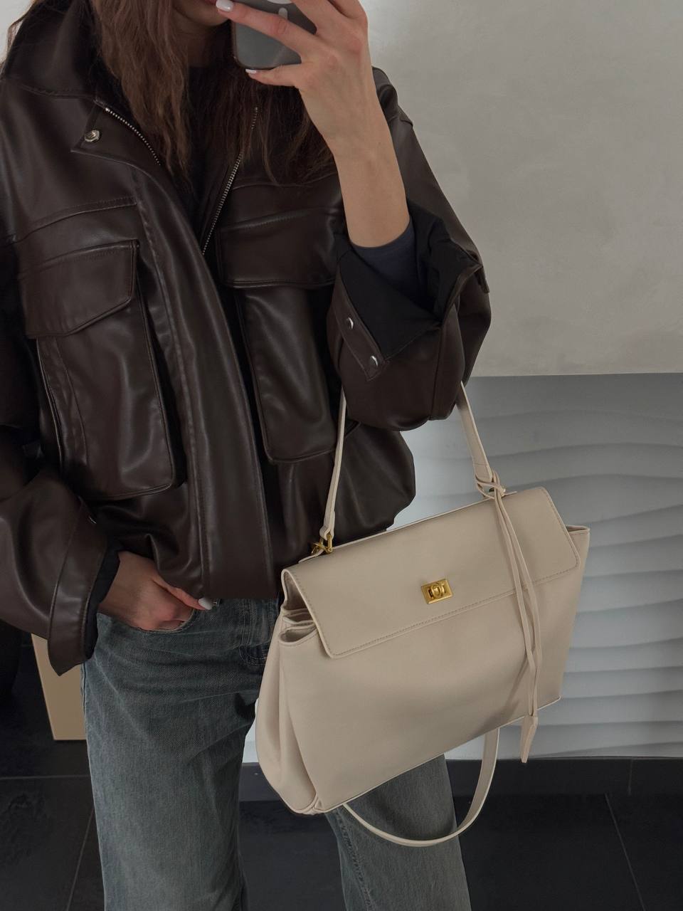 Balenciaga Rodeo Large White/Gold - 9