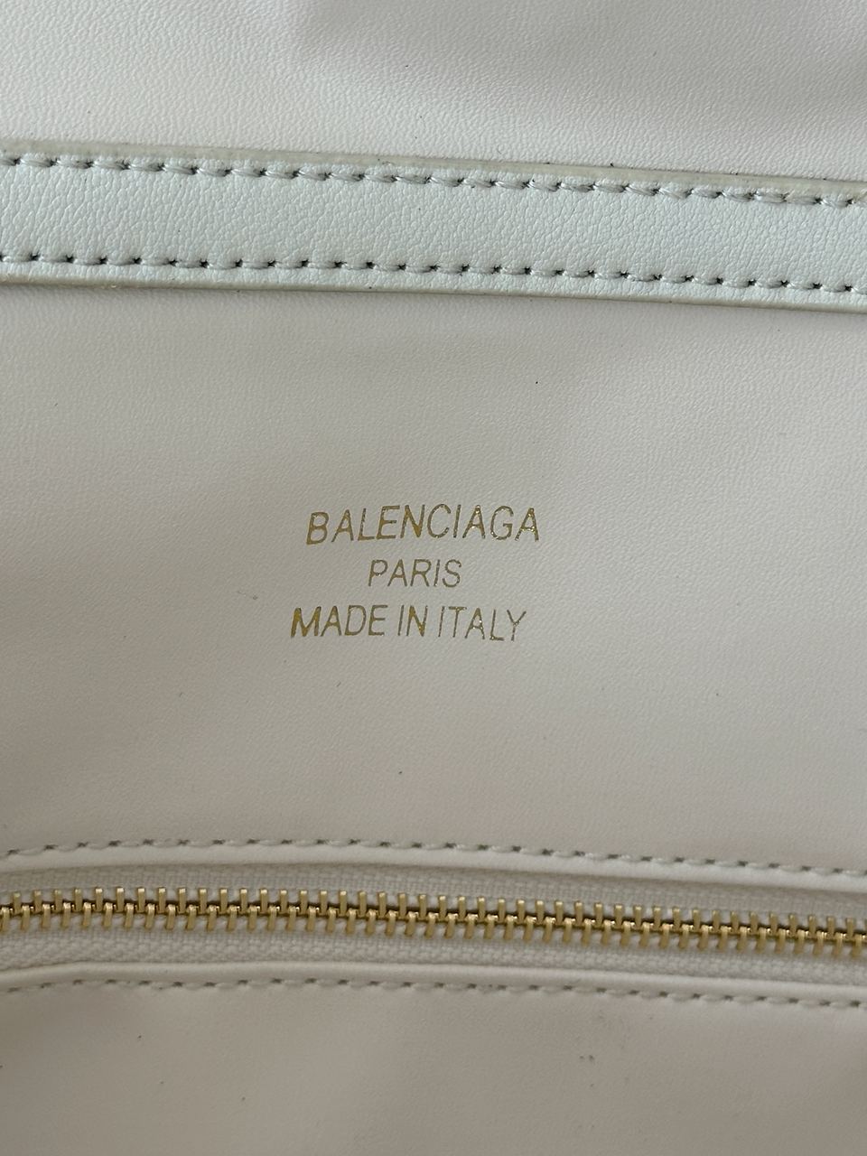 Balenciaga Rodeo Large White/Gold - 9