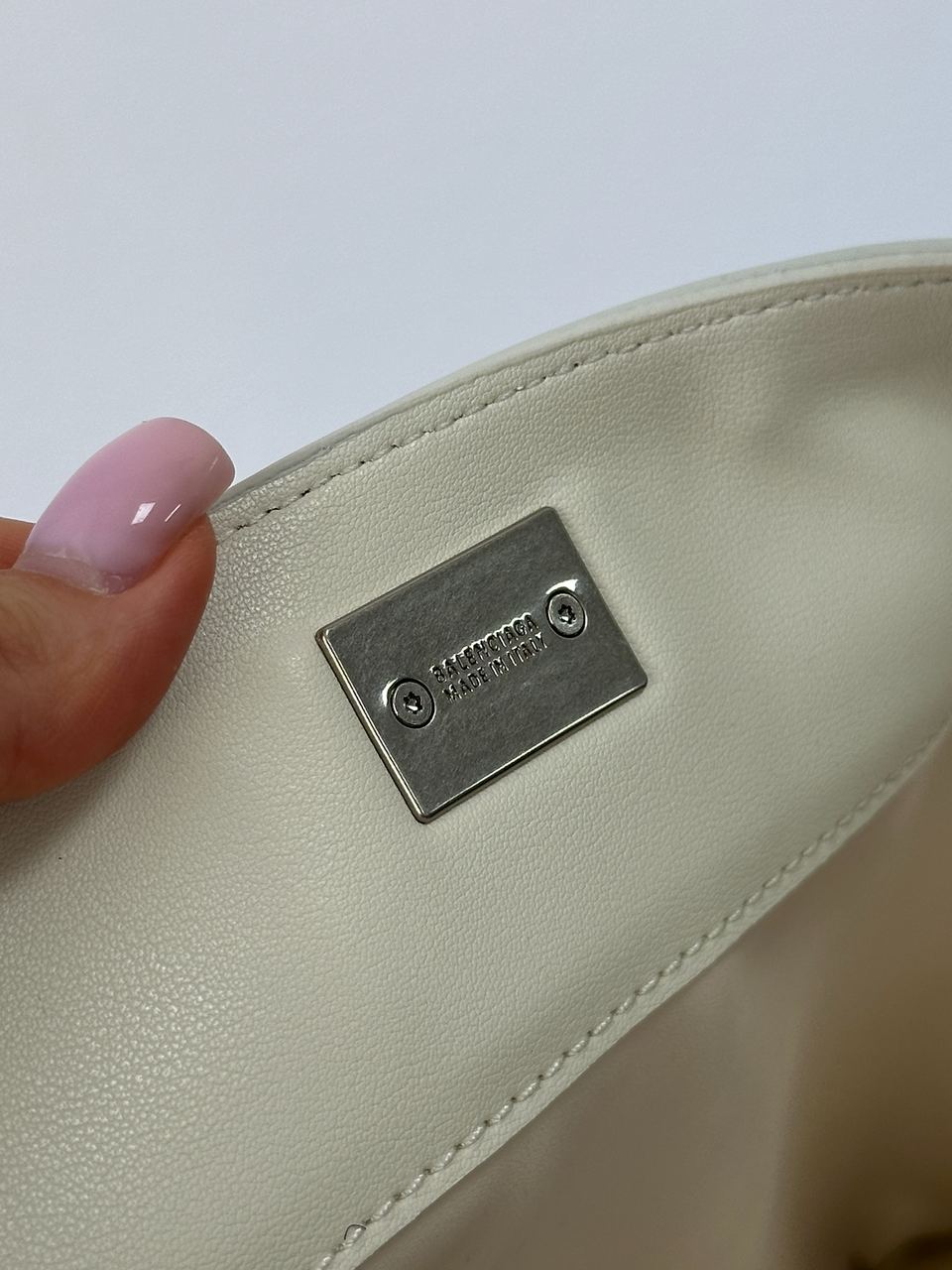 Balenciaga Rodeo Large White/Silver - 9