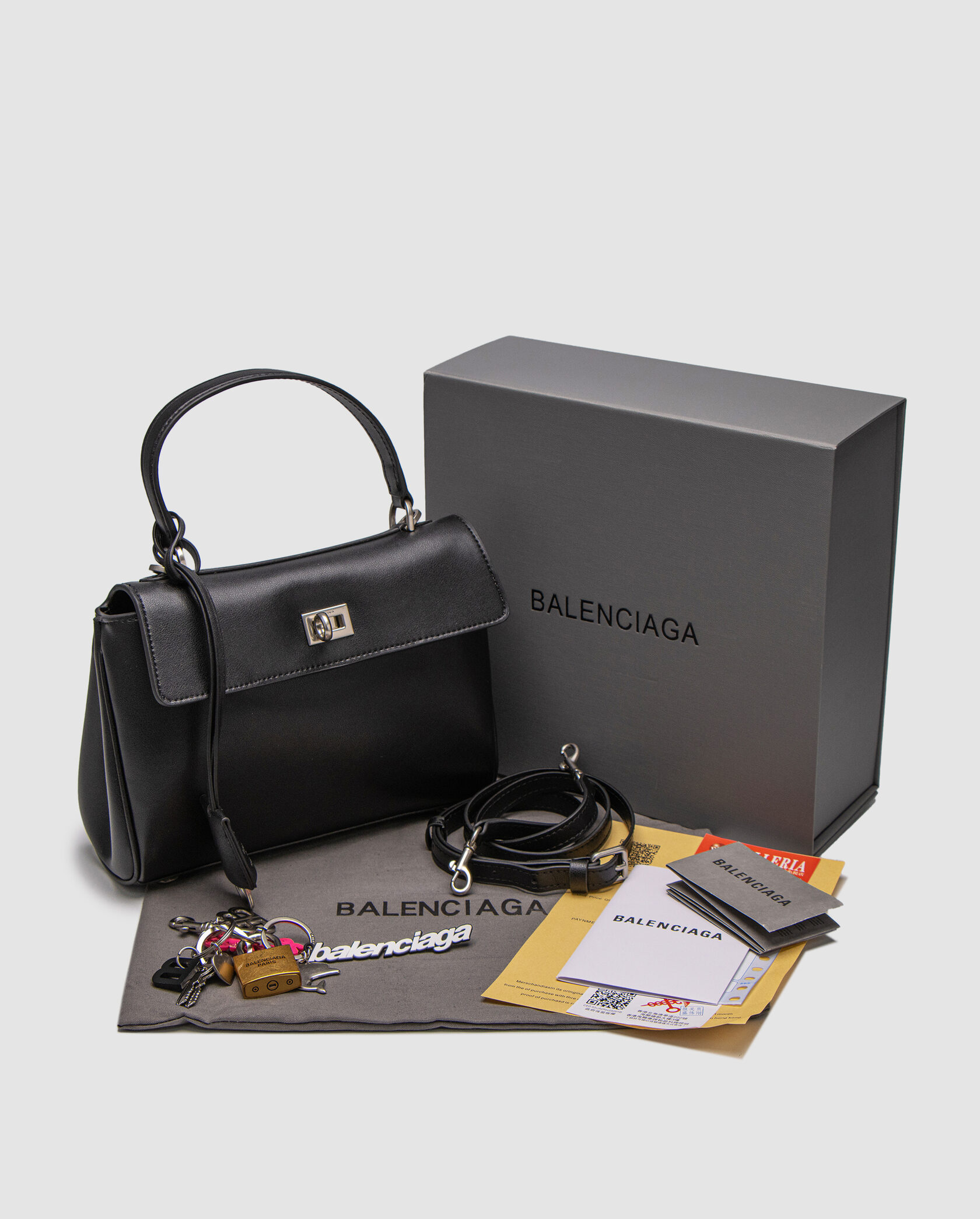 Balenciaga Rodeo Mini Black/Silver - 2