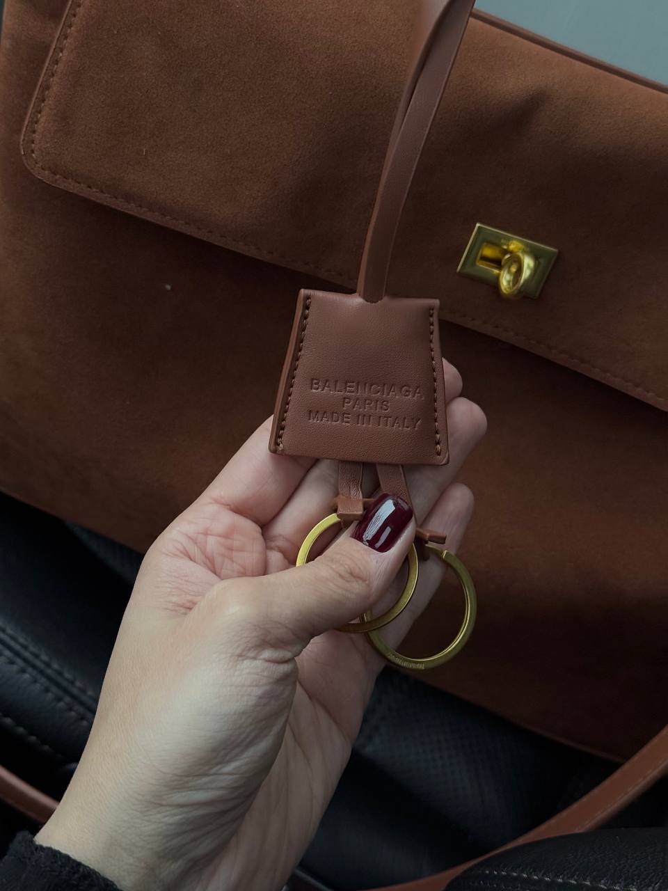 Balenciaga Rodeo Suede Brown/Gold - 6