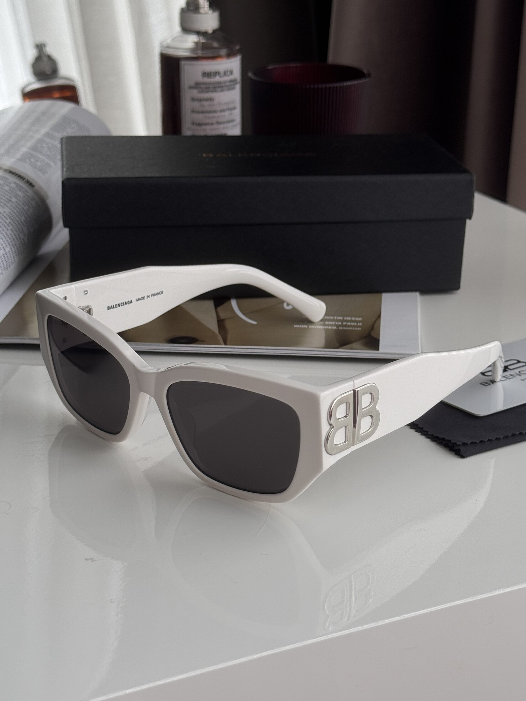 Balenciaga White/Silver BB036SK 002 - 4