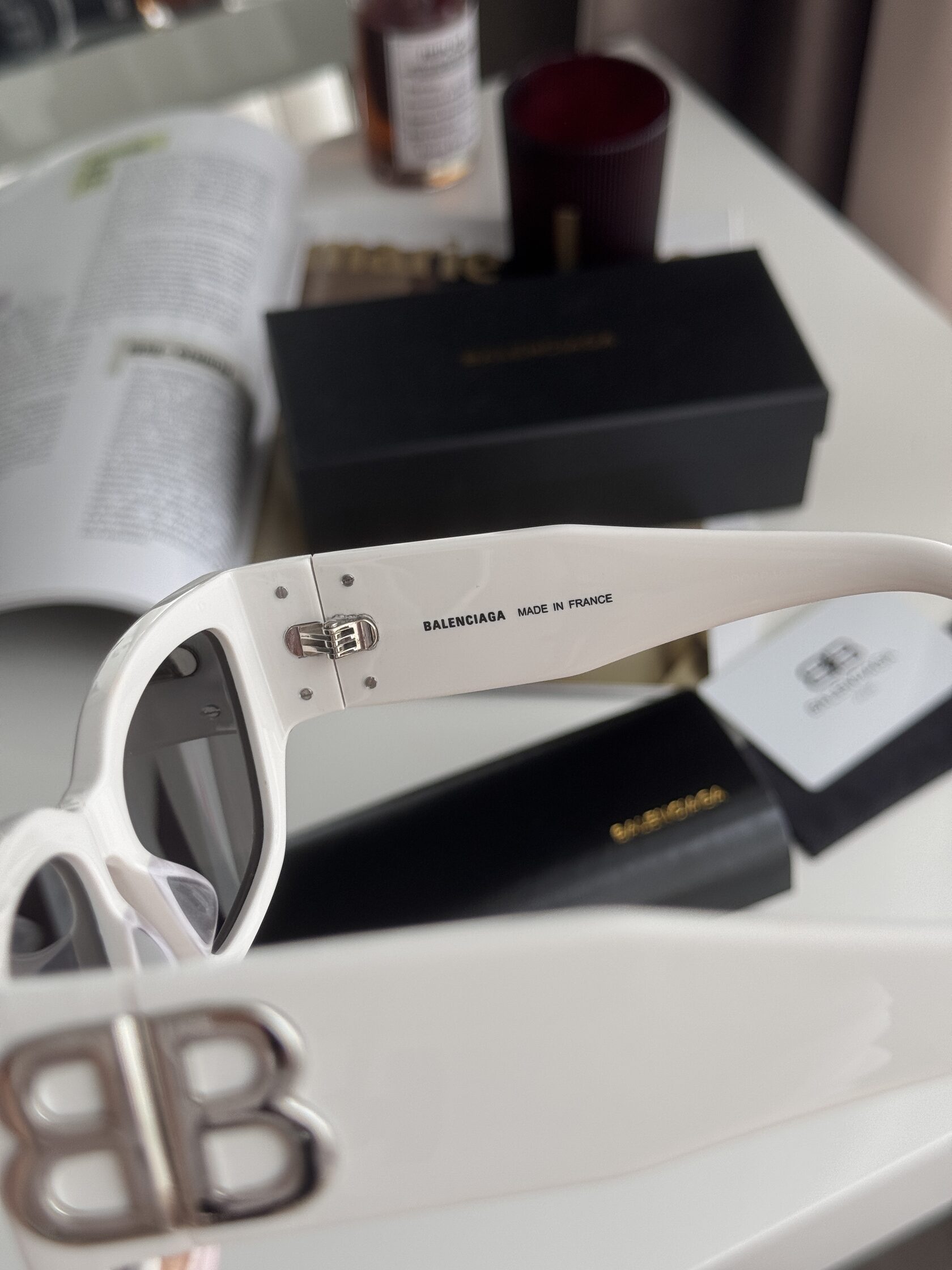 Balenciaga White/Silver BB036SK 002 - 8