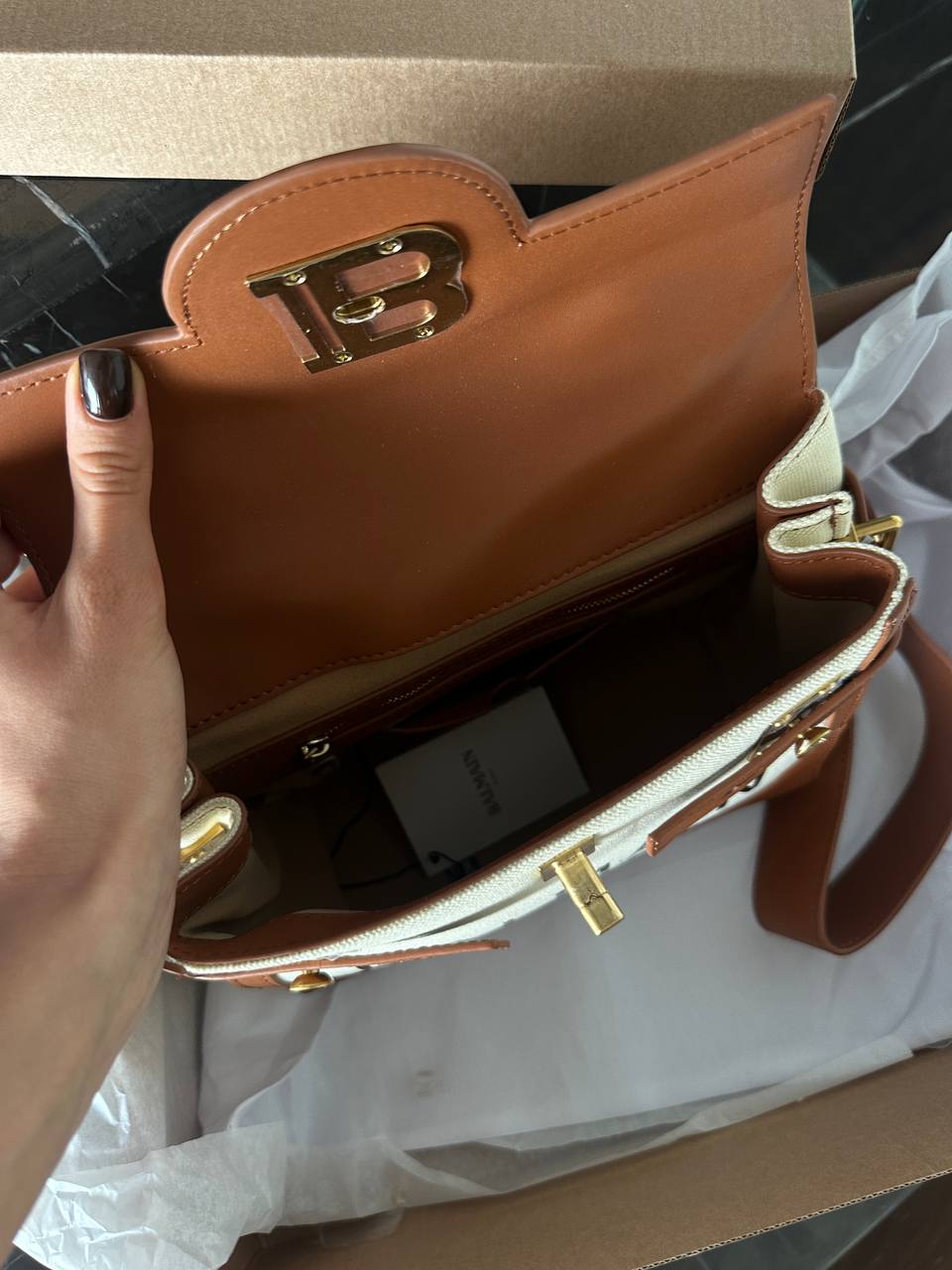 Balmain B-Buzz 23 Cream/Brown - 17