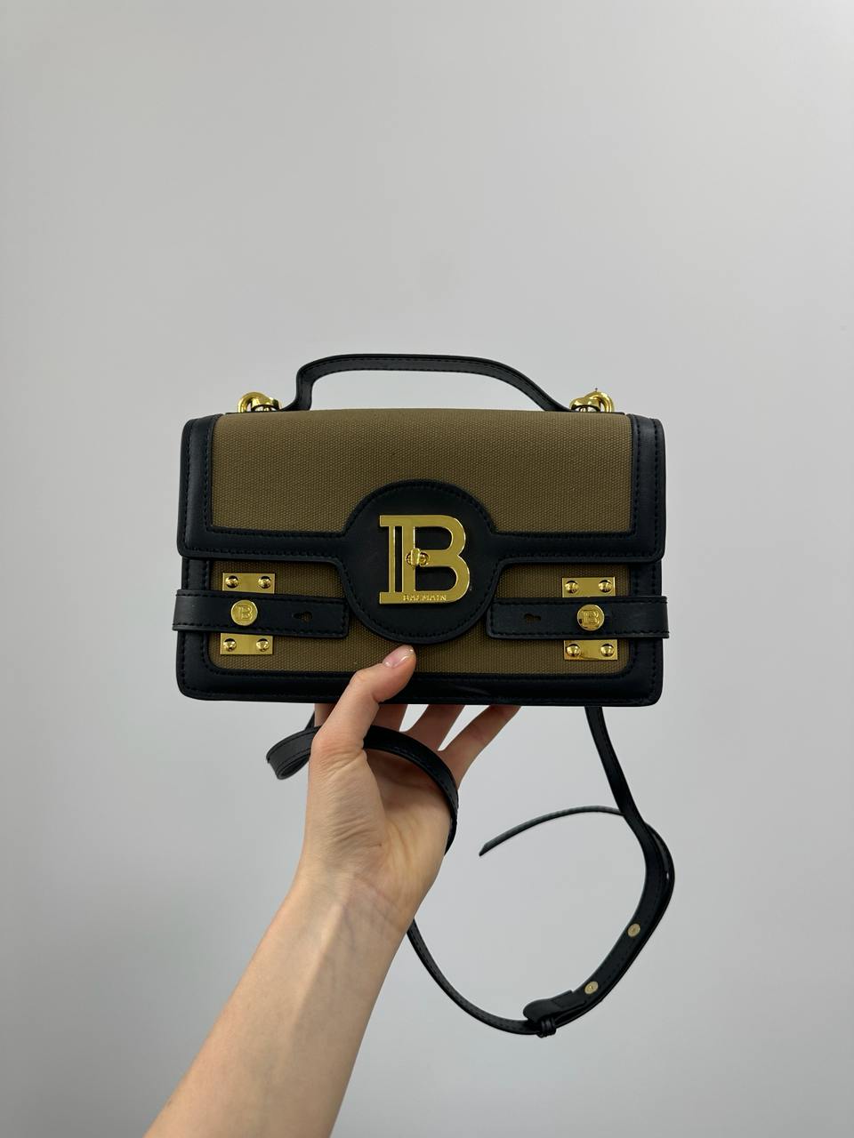 Balmain B-Buzz 24 Black/Khaki - 4