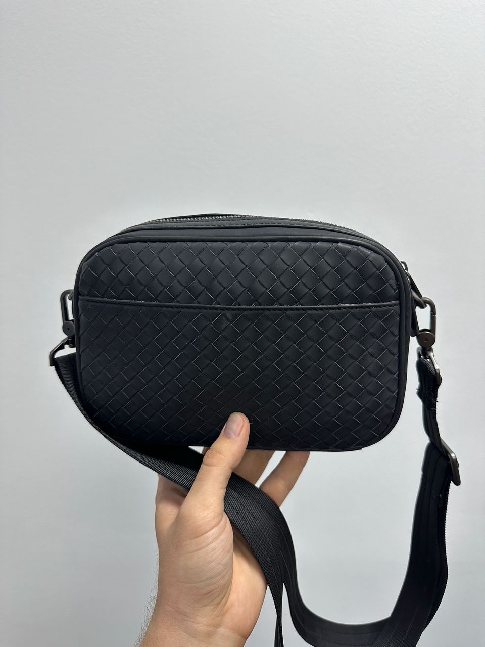 Bottega Veneta Black Leather Bag - 6