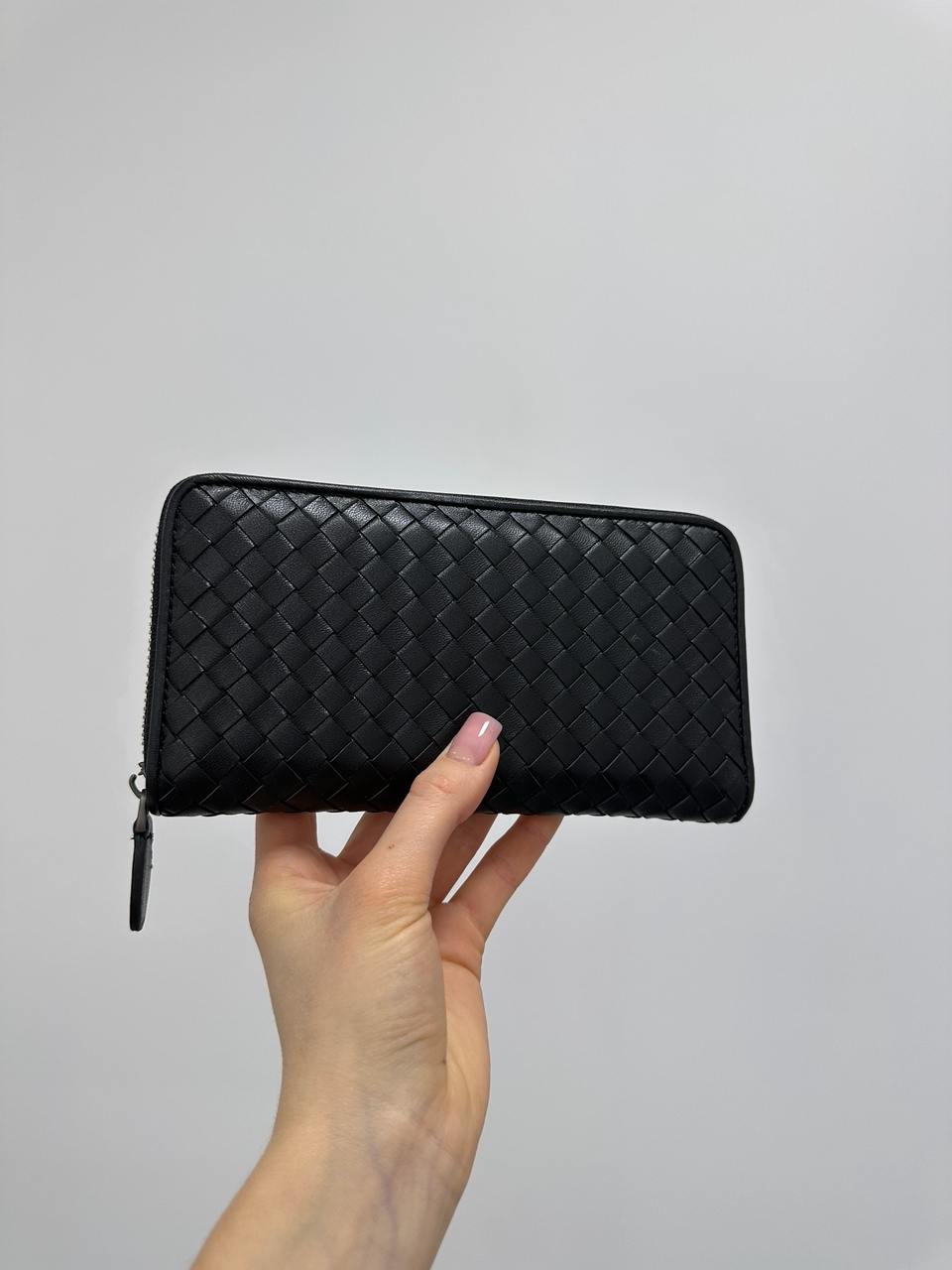 Bottega Veneta Intrecciato Piccolo Zip Black - 4