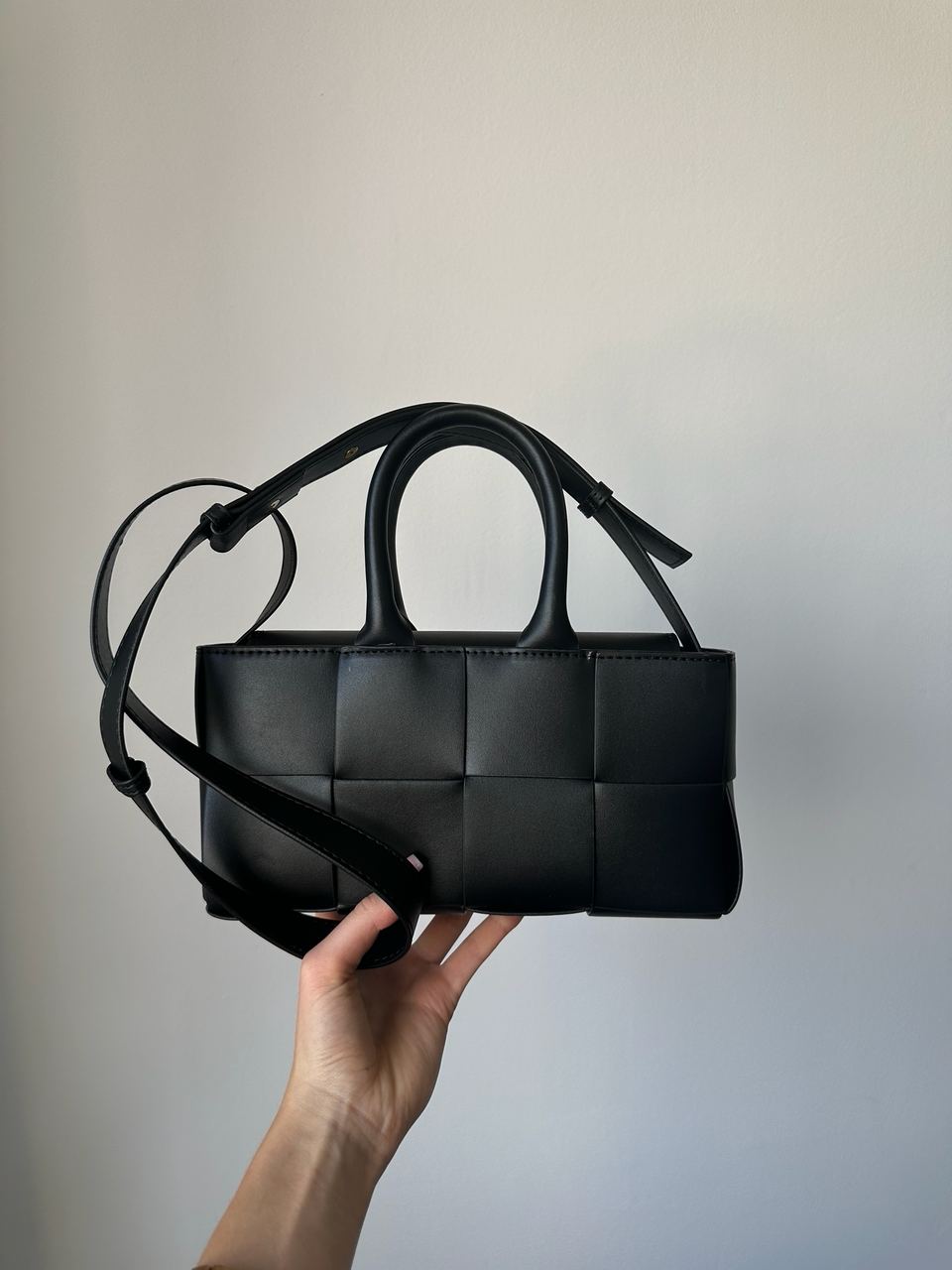 Bottega Veneta Mini Arco Tote Bag Black - 3