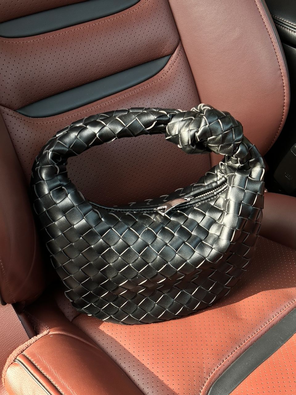 Bottega Veneta Nappa Intrecciato Mini Jodie Black - 3