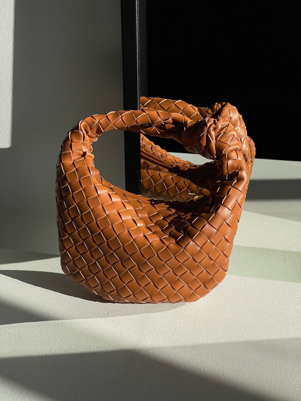 Bottega Veneta Nappa Intrecciato Mini Jodie Caramel - 6
