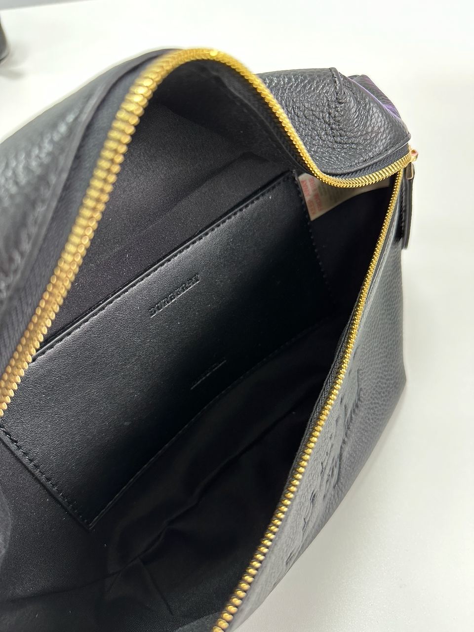 Burberry Bum Bag Embossing Leather - 14