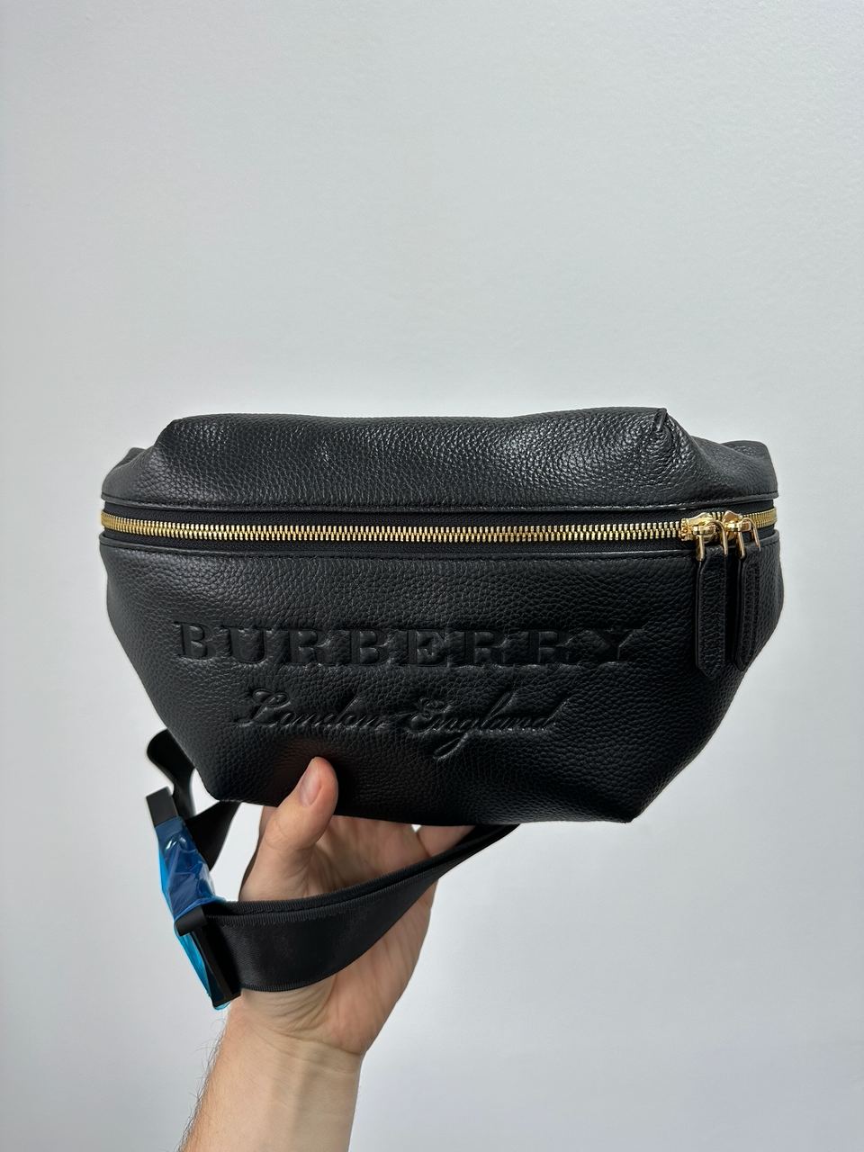 Burberry Bum Bag Embossing Leather - 7