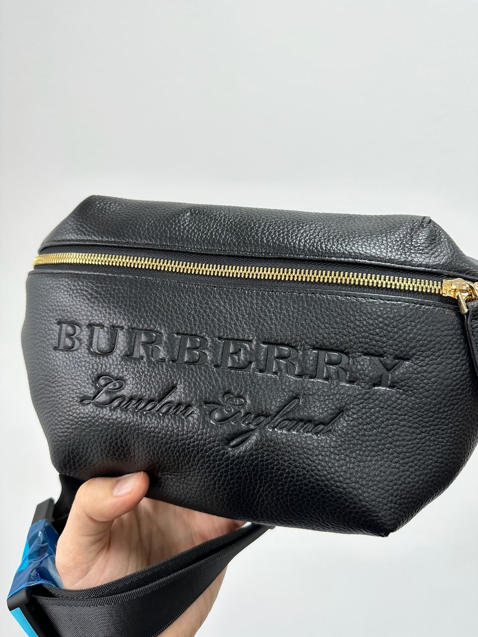 Burberry Bum Bag Embossing Leather - 8