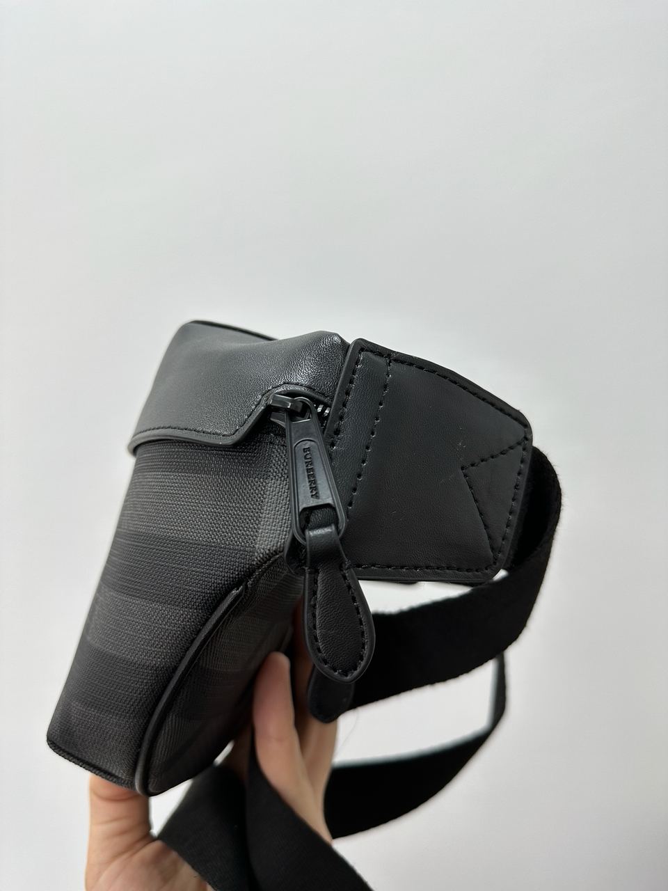 Burberry Cason Belt Bag Charcoal - 14