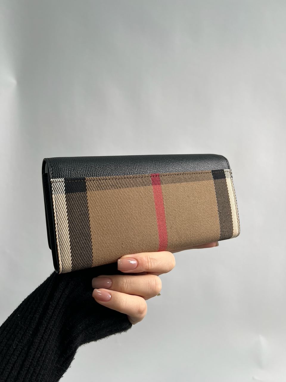 Burberry Credit Card Wallet Brown/Black - 10