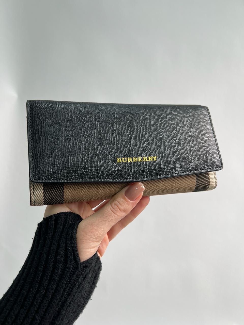 Burberry Credit Card Wallet Brown/Black - 4