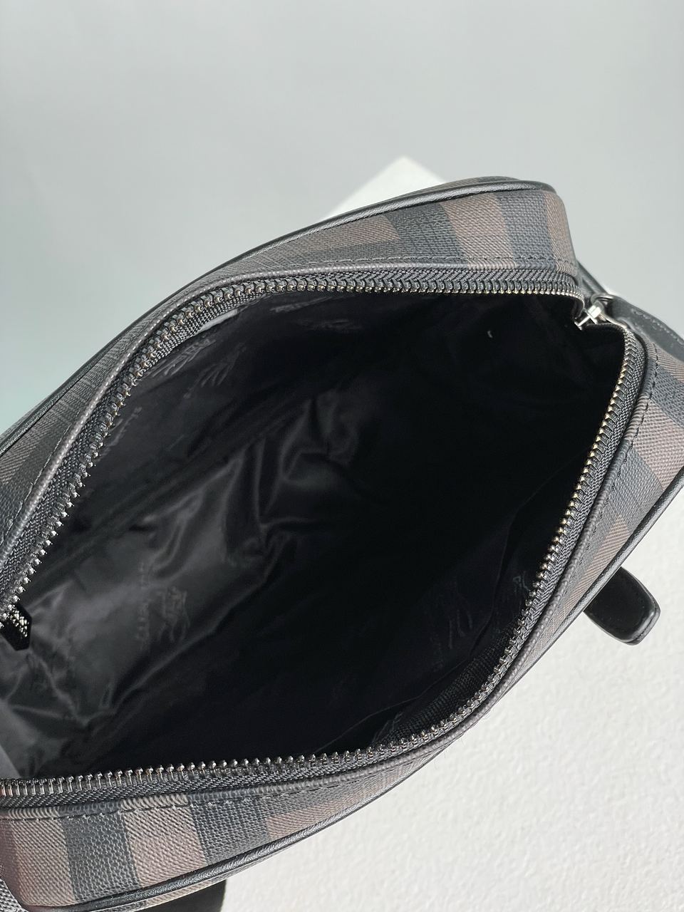 Burberry Large Messenger Bag Men Crossbody Shoulder Bag Brown - 20