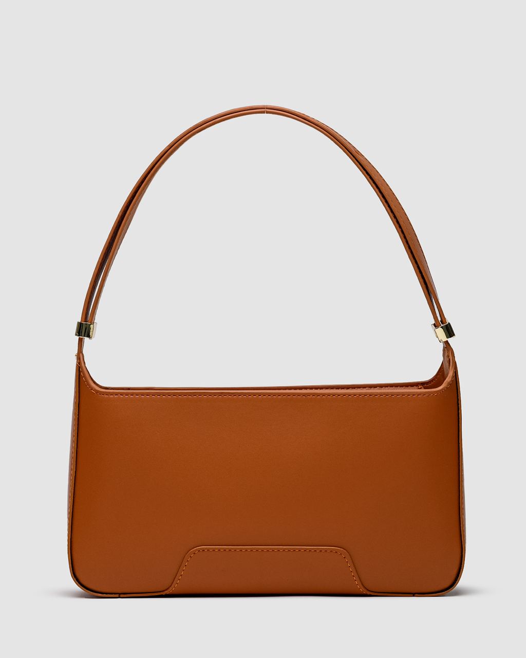 Burberry Leather TB Shoulder Bag "Brown" - 13