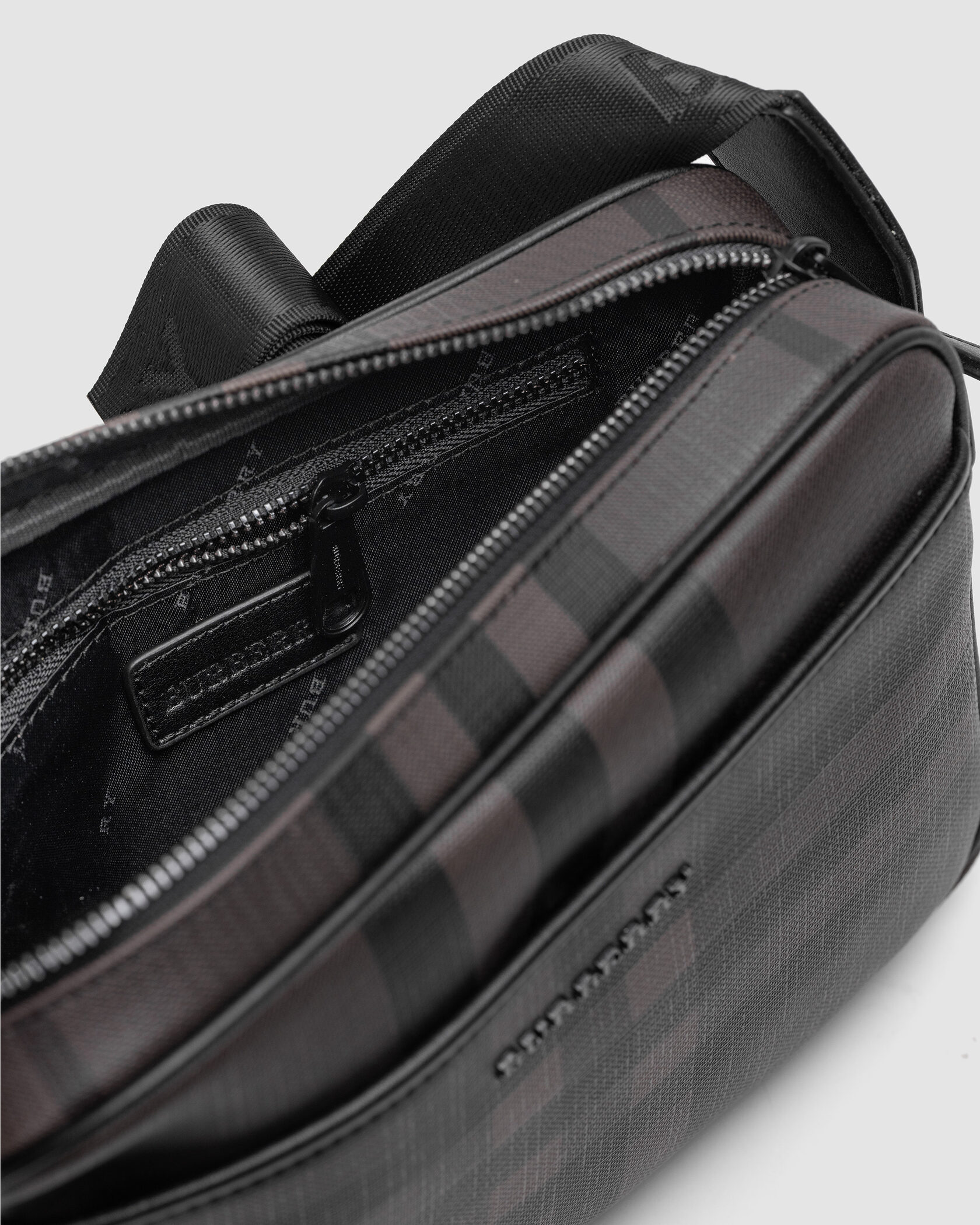 Burberry Muswell Shoulder Crossbody Bag Dark Brown - 12