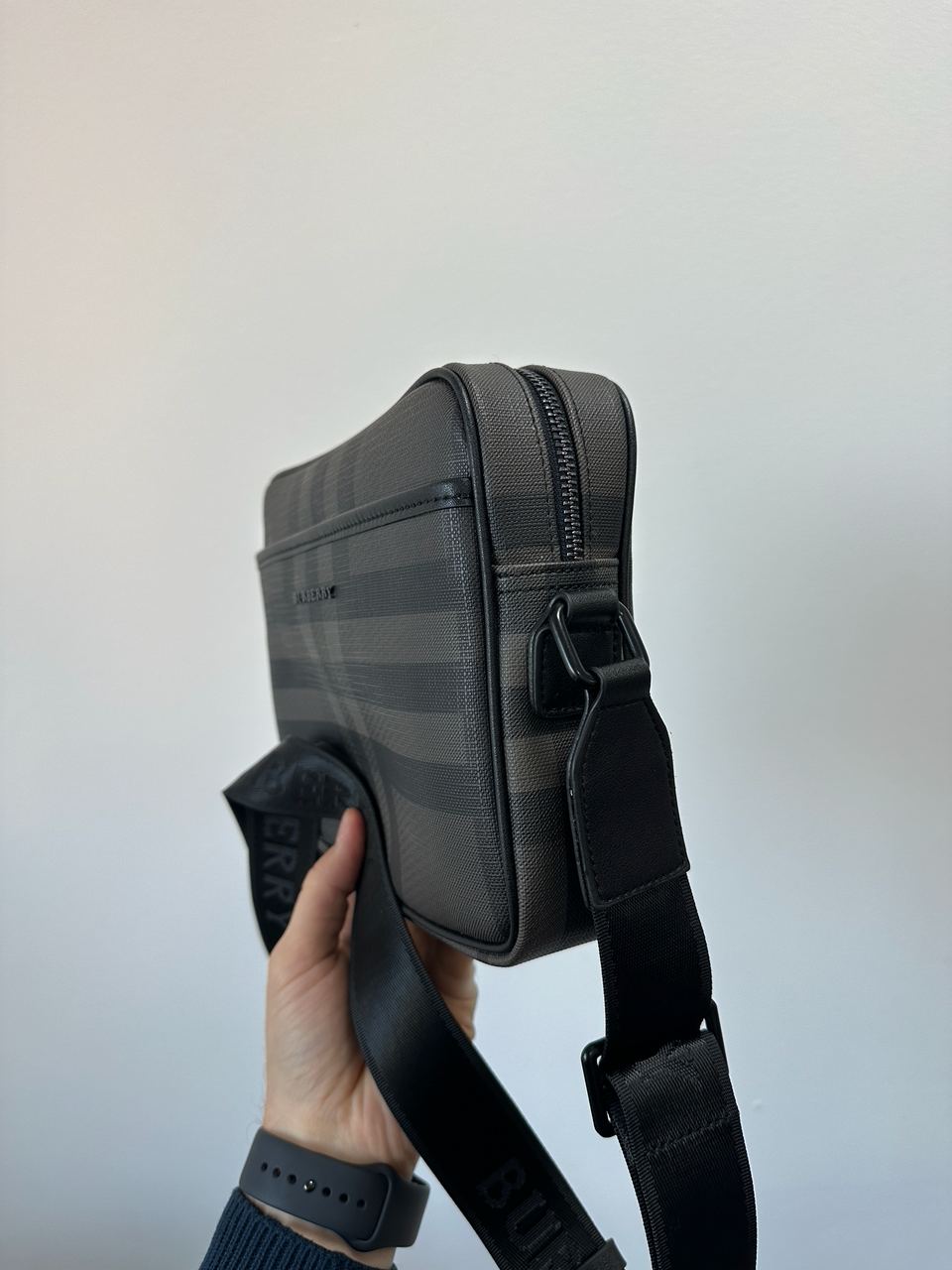 Burberry Muswell Shoulder Crossbody Bag Dark Brown - 7