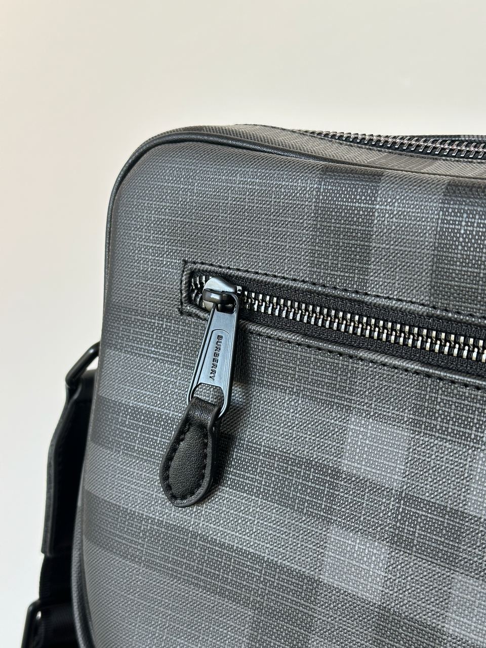 Burberry Muswell Shoulder Crossbody Bag Dark Grey - 7