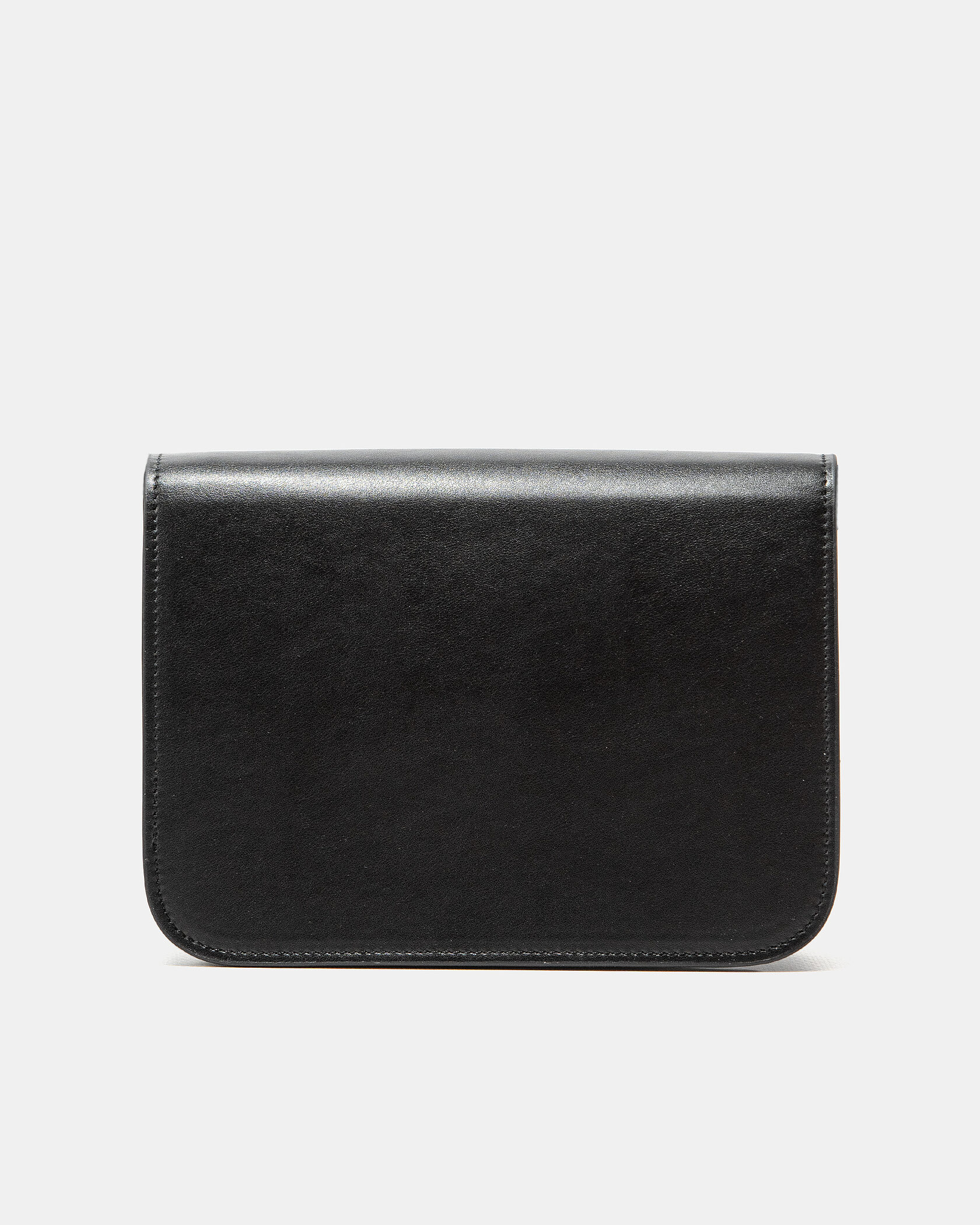 Burberry Small Leather TB Bag Black - 11