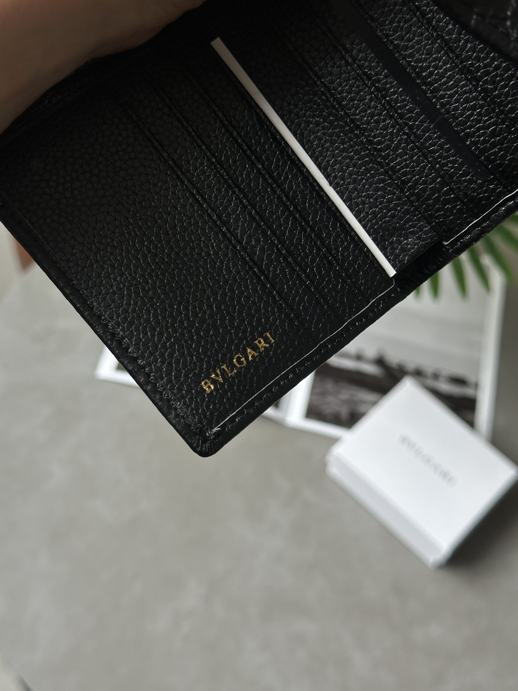 Bvlgari Serpenti Forever Trifold Wallet Black - 13