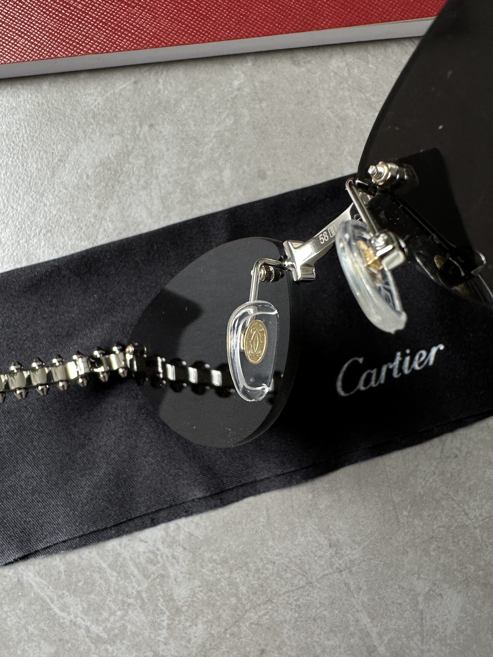 Cartier Clash Black/Silver CT0543S 001L cat.2 - 12
