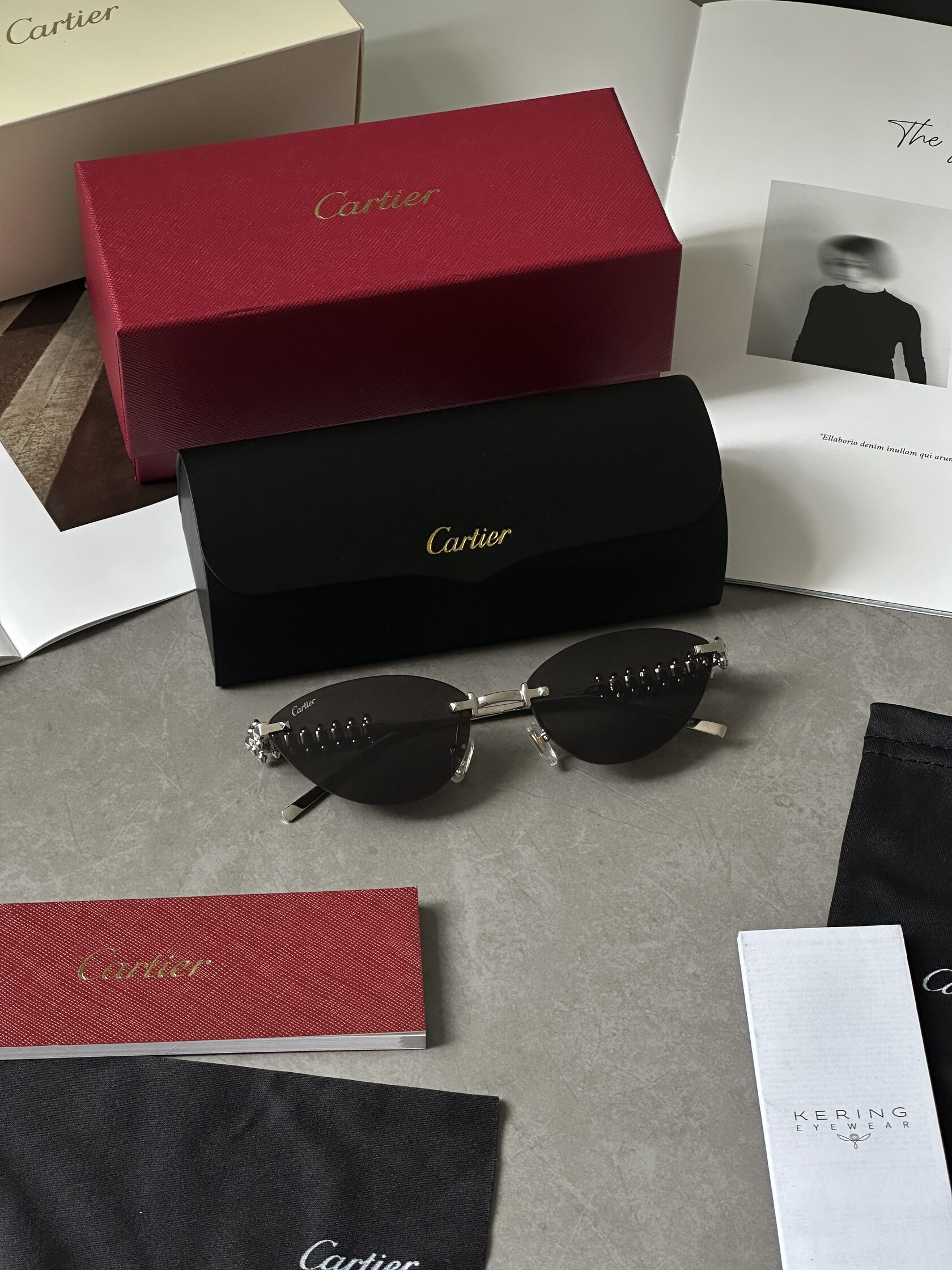 Cartier Clash Black/Silver CT0543S 001L cat.2 - 5