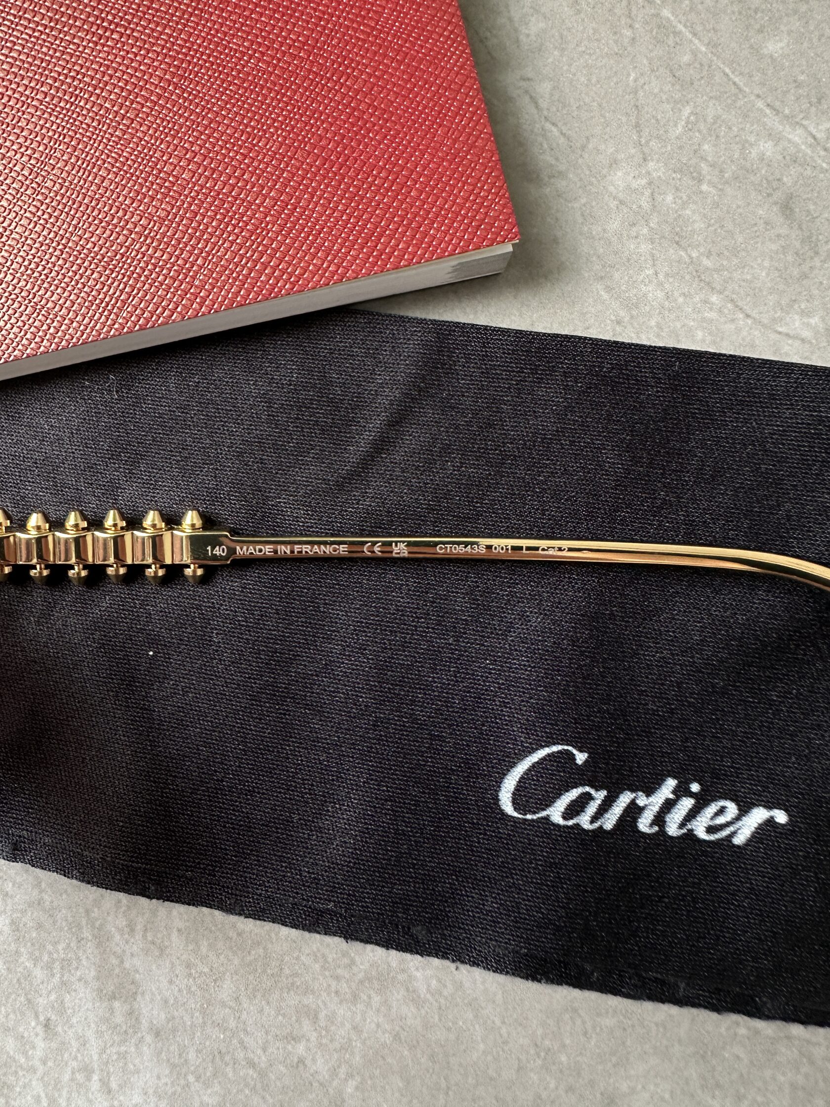 Cartier Clash Brown/Gold CT0543S 001L cat.2 - 14